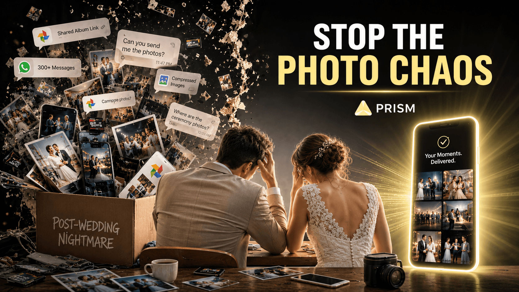 How to Share Wedding Photos With Guests (Without the Post-Wedding Chaos)